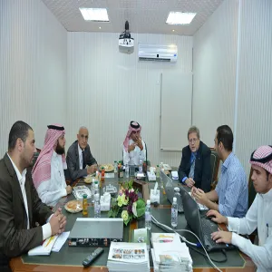 The American Delegation (ABET) for accreditation committee of engineering and technological programs and computing sciences visits the Deanship of e-learning and distance learning