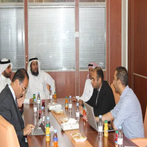 Delegation From Deanship of E-Learning Visits Faculty of Science in Zulfi