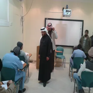Dean of the Faculty of Dentistry inspects the students during the final examinations.