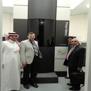 Department of Physics in Faculty of Sciences in Alzulfi on a Visit to King Abdullah University for Sciences and Technologies