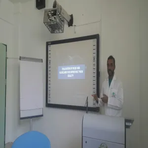 قسم التعليم الطبي بالكلية يقيم محاضرة بعنوان "تقييم اسئلة الاختيار من متعدد و كيفية تحسين جودتها"