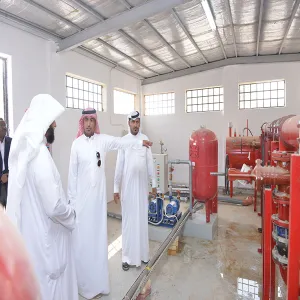 The University Vice-Rector Inspects Vice-Rector of Urgent Construction Projects in Hutat Sudair