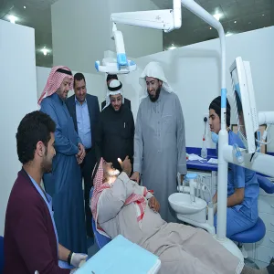 HE The Vice Rector Follows-up The Females’ Dental Clinics