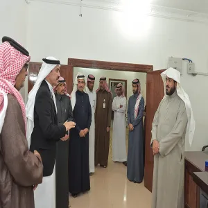 وكيل الجامعة يزور فرع وزارة التجارة والاستثمار في محافظة المجمعة