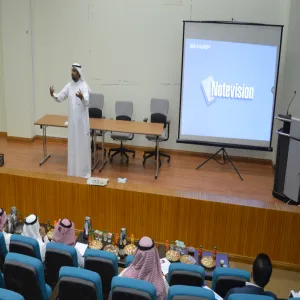 THE CREATIVITY AND DISTINGUISHED STUDENT IDEAS CENTER VISITS THE TECHNICAL COLLEGE IN MAJMAAH