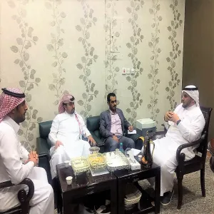 اجتماع مكتب إدارة المشاريع مع شركة الصدارة الرقمية