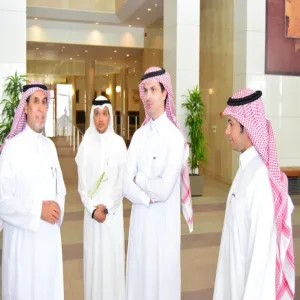 The Vice- Rector for Graduate Studies and Scientific Research visit the King Fahd National Library
