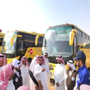 المشرف يتفقد عدد من مواقع النقل بالكليات الجامعية