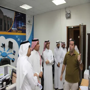 E-Government Program Delegation (Yesser) Visits the University