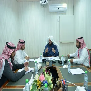 The Committee Translation of Electronic Portal Content Held its First Meeting Under the Chairmanship of the Vice Rector Dr. Musalam bin Mohammed Al-Dosari