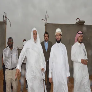 His Excellency the Vice Rector, Dr. Musalam bin Mohammed Al Dosari, Went into an Inspection Visit to the Urgent Project Buildings in Hotat Sudair