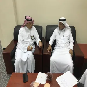 زيارة مدير عام الادارة العامة للتشغيل والصيانة ومساعده