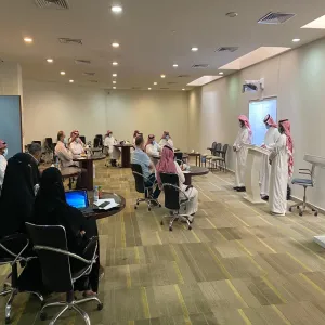 إدارة قياس الأداء بمكتب تحقيق الرؤية تعقد ورشة عمل لمنسقي المؤشرات في جهات الجامعة