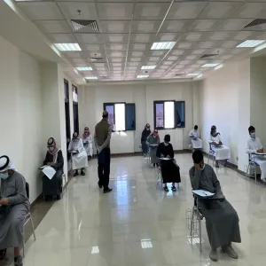 A tour of inspection by the dean to exam halls