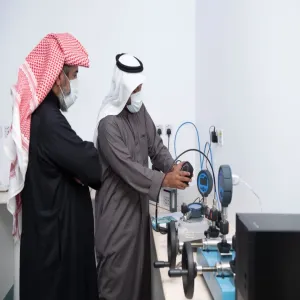 وكيل الجامعة يتابع اعمال جاهزية مختبر الفحص والمعايرة للتدقيق الخارجي للاعتماد الخليجي