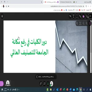 ورشة عمل بعنوان : دور الكليات في رفع مكانة الجامعة للتصنيف العالمى