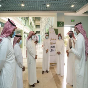 Vice-rector on tour of inspection visit to several colleges