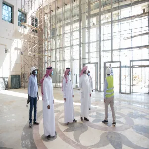 INSPECTION TOUR BY VICE-RECTOR TO UNIVERSITY PROJECTS AND FACILITIES IN MAJMAAH AND HAWTAT SUDAIR