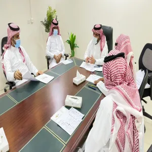 A meeting held with heads of branches