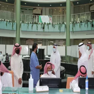 Vice-Rector for educational affairs visits College of Science in Zulfi