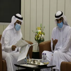 Dr. Al-Rumaih welcomes dean and vice-deans of College of Education