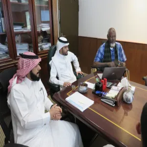 زيارة طلاب كلية الهندسة للإدارة