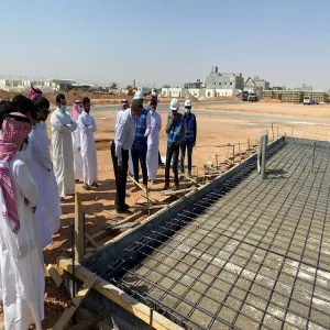 A scientific trip by Civil and Environmental Engineering Department to the housing project in Majmaah