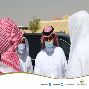 MU RECTOR ON A VISIT TO COLLEGE OF SCIENCE AND HUMANITIES IN HAWTAT SUDAIR