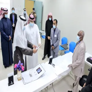 Vice-Rector Dr. Al-Obudi's tour of inspection to College