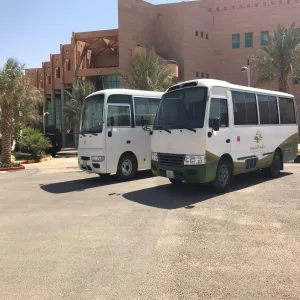 Transporting students to Graduation Projects Forum