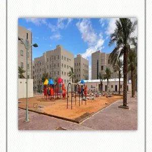 Renovating old playgrounds at university housing