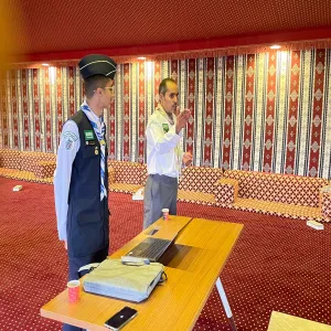 Deanship of Student Affairs organizes a scouting program