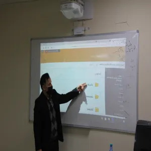 A training course for new students on how to use the Blackboard system