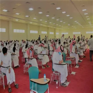 The dean follows-up the progress of exam