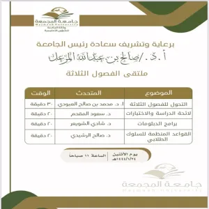 Three-Semester Forum