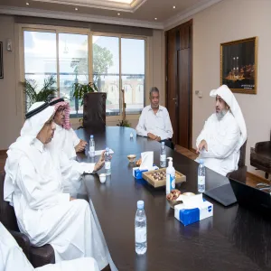 PROSTHETIC REHABILITATION CENTER'S BOARD OF DIRECTORS VISITS IBRAHIM AL-SULTAN FOUNDATION