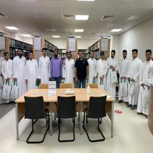 A visit to the college's library