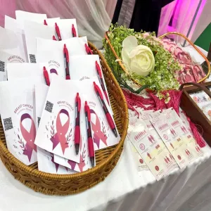 The college holds an initiative on the World Breast Cancer Awareness Day
