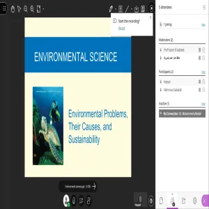 Department of Physics holds a seminar on "Environmental Sciences - environmental problems, causes and sustainability"