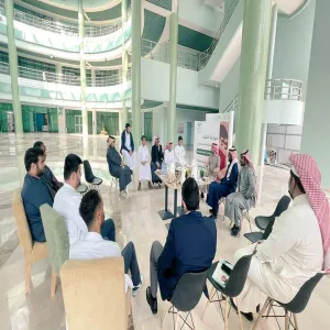 The college's office hosts Dr. Ahmed Al-Assaf
