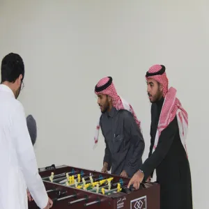 Sports Committee holds a football table game tournament