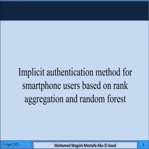 A seminar held by DCSI entitled "Mobile Authentication"