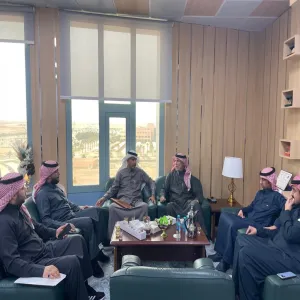 Director of Relations and Conferences welcomes the Director of General Administration for Administrative and Financial Affairs.