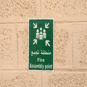 An evacuation drills