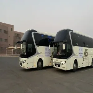 Transporting students to the World Robot Olympiad in Riyadh