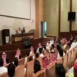 The Traffic Safety Center 'Salik' holds a lecture for students of the College of Science in Zulfi