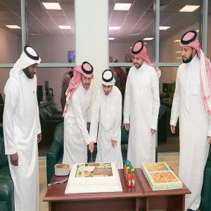 The Media Center's staff celebrates the recovery of its director from a surgery