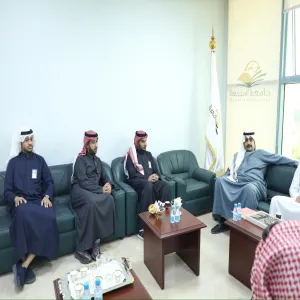 The Deanship of Student Affairs welcomes a delegation of Al-Fayha Sports Club