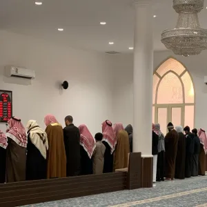 A seeking rain prayer performed at MU's housings in Majmaah and Zulfi