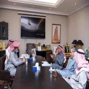 MU VICE-RECTOR ON A VISIT TO IBRAHIM AL-SULTAN CHARITABLE FOUNDATION